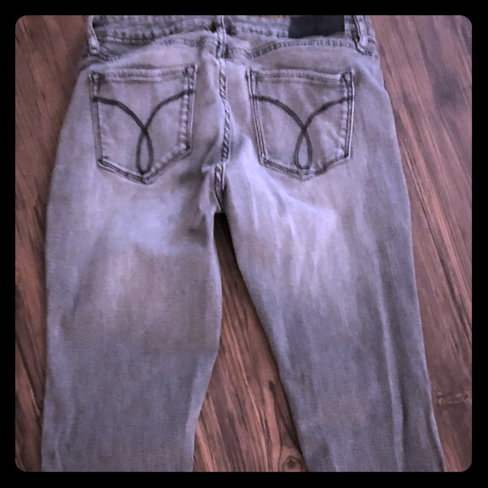 Calvin Klein Grey Skinny Jeggeings